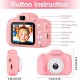 Kids Camera Birthday for Girls and Boys Kids Toys for 3 4 5 6 7 8 Year Old Children Digital Video Selfie Cameras for Toddler with 32GB SD Card Pink Kids Camera Birthday for Girls and Boys Kids Toys for 3 4 5 6 7 8 Year Old Children Digital Video Selfie Cameras for Toddler with 32GB SD Card Pink