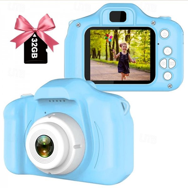 Kids Camera Birthday for Girls and Boys Kids Toys for 3 4 5 6 7 8 Year Old Children Digital Video Selfie Cameras for Toddler with 32GB SD Card Pink Kids Camera Birthday for Girls and Boys Kids Toys for 3 4 5 6 7 8 Year Old Children Digital Video Selfie Cameras for Toddler with 32GB SD Card Pink