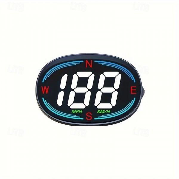 Advanced Universal HUD Head-up Display - Real-time Speedometer with Over-speed Alerts Auto Brightness & Compass - Effortless Plug & Play for All Cars Advanced Universal HUD Head-up Display - Real-time Speedometer with Over-speed Alerts Auto Brightness & Compass - Effortless Plug & Play for All Cars