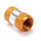 4PCS Blue Aluminum Car Truck Motocycle BikeAluminum Alloy Car Wheel Tire Valve Stem Caps Dust Covers Air Valve Caps Tire Valve Cap Car Knurling Style Airtight 4PCS Blue Aluminum Car Truck Motocycle BikeAluminum Alloy Car Wheel Tire Valve Stem Caps Dust Covers Air Valve Caps Tire Valve Cap Car Knurling Style Airtight