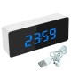 LED Light Mirror Alarm Clock with Dimmer Nap Temperature Function for Office Bedroom Travel Digital Clock Home Decor LED Light Mirror Alarm Clock with Dimmer Nap Temperature Function for Office Bedroom Travel Digital Clock Home Decor