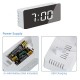 LED Light Mirror Alarm Clock with Dimmer Nap Temperature Function for Office Bedroom Travel Digital Clock Home Decor LED Light Mirror Alarm Clock with Dimmer Nap Temperature Function for Office Bedroom Travel Digital Clock Home Decor
