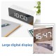 LED Light Mirror Alarm Clock with Dimmer Nap Temperature Function for Office Bedroom Travel Digital Clock Home Decor LED Light Mirror Alarm Clock with Dimmer Nap Temperature Function for Office Bedroom Travel Digital Clock Home Decor
