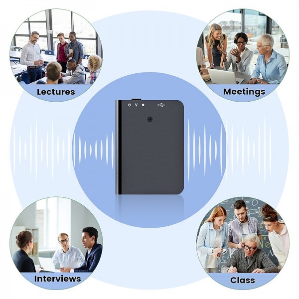 Digital Voice Recorder Q61 32GB Portable Digital Voice Recorder Recording Rechargeable Voice Activated Recorder Portable MP3 Player with Noise Reduction for Speech Meeting Learning Lectures Digital Voice Recorder Q61 32GB Portable Digital Voice Recorder Recording Rechargeable Voice Activated Recorder Portable MP3 Player with Noise Reduction for Speech Meeting Learning Lectures
