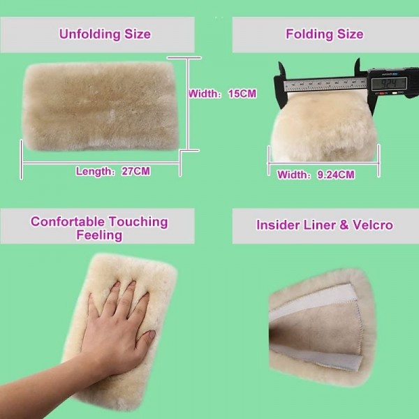 Authentic Sheepskin Car Seat Belt Pad 2 Pack Soft Seat belt cover for Shoulder Pad Neck Cushion Protector Car Accessories by Genuine Natural Merino Wool Authentic Sheepskin Car Seat Belt Pad 2 Pack Soft Seat belt cover for Shoulder Pad Neck Cushion Protector Car Accessories by Genuine Natural Merino Wool