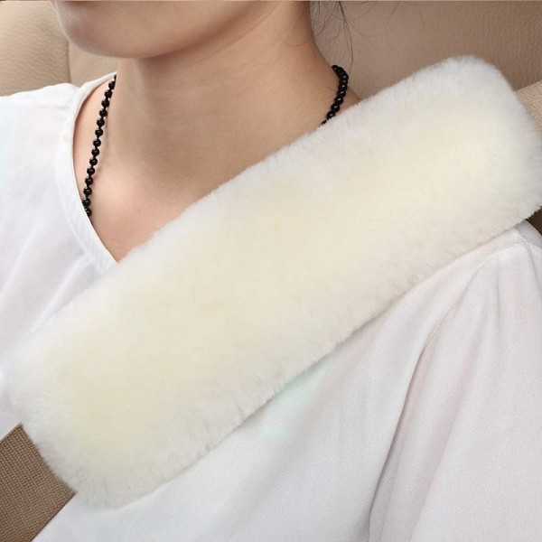 Authentic Sheepskin Car Seat Belt Pad 2 Pack Soft Seat belt cover for Shoulder Pad Neck Cushion Protector Car Accessories by Genuine Natural Merino Wool Authentic Sheepskin Car Seat Belt Pad 2 Pack Soft Seat belt cover for Shoulder Pad Neck Cushion Protector Car Accessories by Genuine Natural Merino Wool