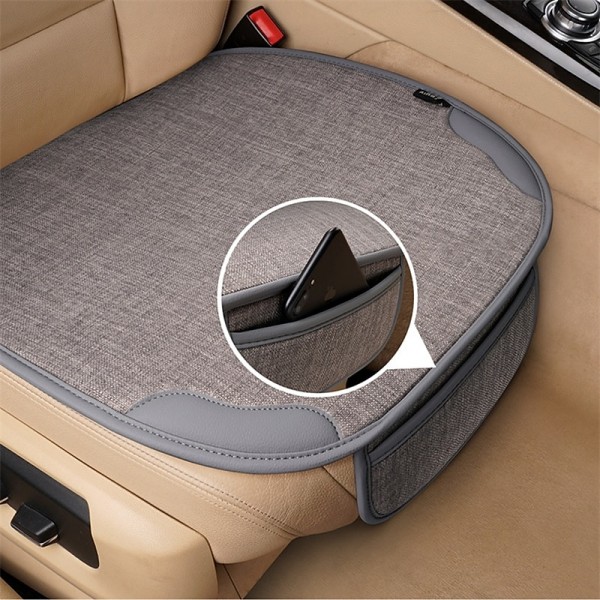 Bottom Seat Cushion Cover for Front Seats Waterproof Anti Slip Easy to Install for Car Bottom Seat Cushion Cover for Front Seats Waterproof Anti Slip Easy to Install for Car
