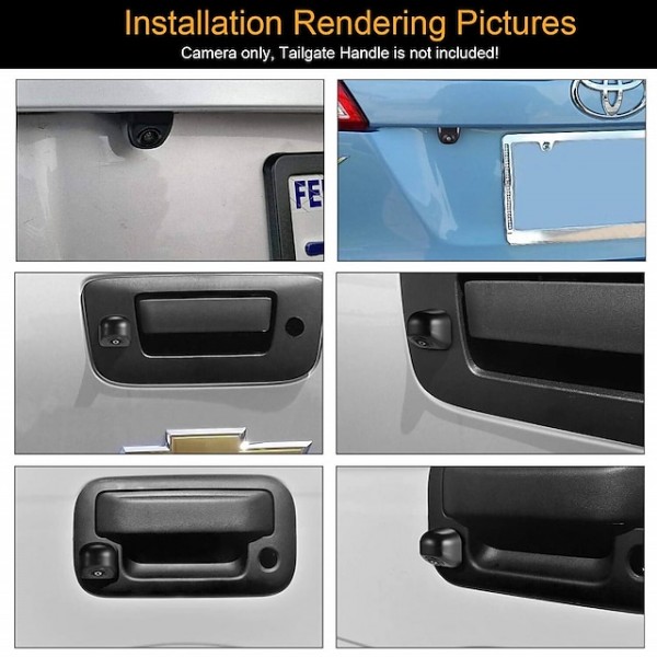 IP69K Waterproof Long Night Vision HD and Ultra Wide Angle Metal Reverse Rear View Backup Camera for Car Pickup Truck SUV RV Van Van Van IP69K Waterproof Long Night Vision HD and Ultra Wide Angle Metal Reverse Rear View Backup Camera for Car Pickup Truck SUV RV Van Van Van