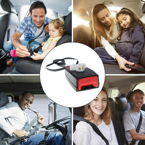 2PCs Car Seat Belt Lock Universal Auto Car Safety Seat Lock Camlock Car Seat Belt Buckle Socket Plug Connector Car Accessories Replacement Part 2PCs Car Seat Belt Lock Universal Auto Car Safety Seat Lock Camlock Car Seat Belt Buckle Socket Plug Connector Car Accessories Replacement Part