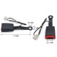 2PCs Car Seat Belt Lock Universal Auto Car Safety Seat Lock Camlock Car Seat Belt Buckle Socket Plug Connector Car Accessories Replacement Part 2PCs Car Seat Belt Lock Universal Auto Car Safety Seat Lock Camlock Car Seat Belt Buckle Socket Plug Connector Car Accessories Replacement Part