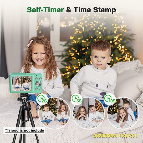 Digital Camera 1080P 44MP Vlogging Camera with LCD Screen 16X Zoom Compact Portable Mini Rechargeable Camera Gifts for Students Teens Adults Girls Boys Digital Camera 1080P 44MP Vlogging Camera with LCD Screen 16X Zoom Compact Portable Mini Rechargeable Camera Gifts for Students Teens Adults Girls Boys