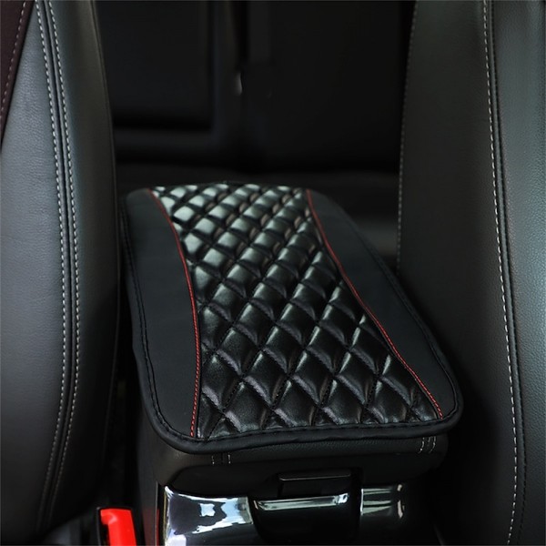 Auto Center Console Cover Pad Universal Fit for Nissan and Ford Fusion SUV/Truck/Car Waterproof Car Armrest Seat Box Cover Leather Auto Armrest Cover Auto Center Console Cover Pad Universal Fit for Nissan and Ford Fusion SUV/Truck/Car Waterproof Car Armrest Seat Box Cover Leather Auto Armrest Cover
