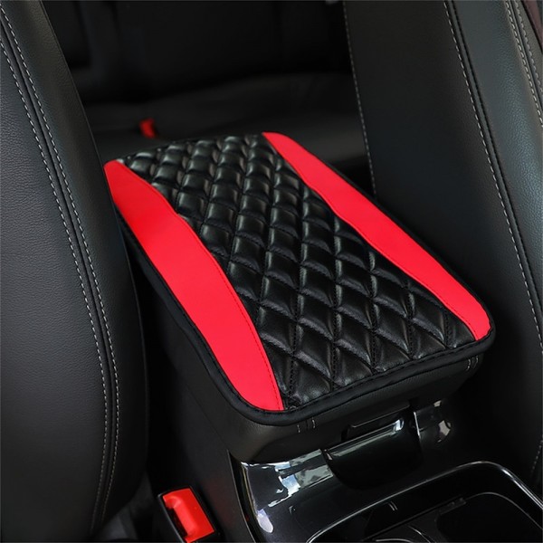 Auto Center Console Cover Pad Universal Fit for Nissan and Ford Fusion SUV/Truck/Car Waterproof Car Armrest Seat Box Cover Leather Auto Armrest Cover Auto Center Console Cover Pad Universal Fit for Nissan and Ford Fusion SUV/Truck/Car Waterproof Car Armrest Seat Box Cover Leather Auto Armrest Cover