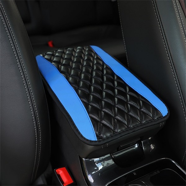 Auto Center Console Cover Pad Universal Fit for Nissan and Ford Fusion SUV/Truck/Car Waterproof Car Armrest Seat Box Cover Leather Auto Armrest Cover Auto Center Console Cover Pad Universal Fit for Nissan and Ford Fusion SUV/Truck/Car Waterproof Car Armrest Seat Box Cover Leather Auto Armrest Cover
