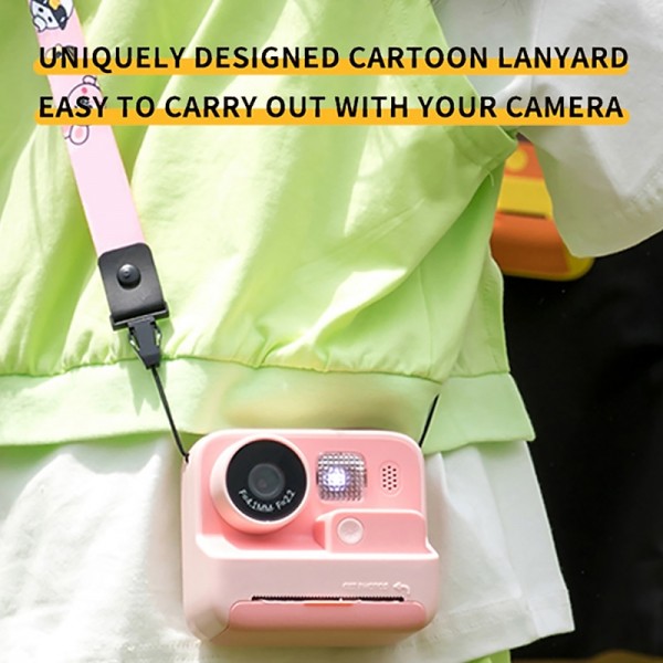 Kids Instant Print Camera Thermal Printing Camera 1080P HD Digital Camera With 3 Rolls Print Paper Video Photo for Children Toys Boy Girls Christmas Gift Kids Instant Print Camera Thermal Printing Camera 1080P HD Digital Camera With 3 Rolls Print Paper Video Photo for Children Toys Boy Girls Christmas Gift