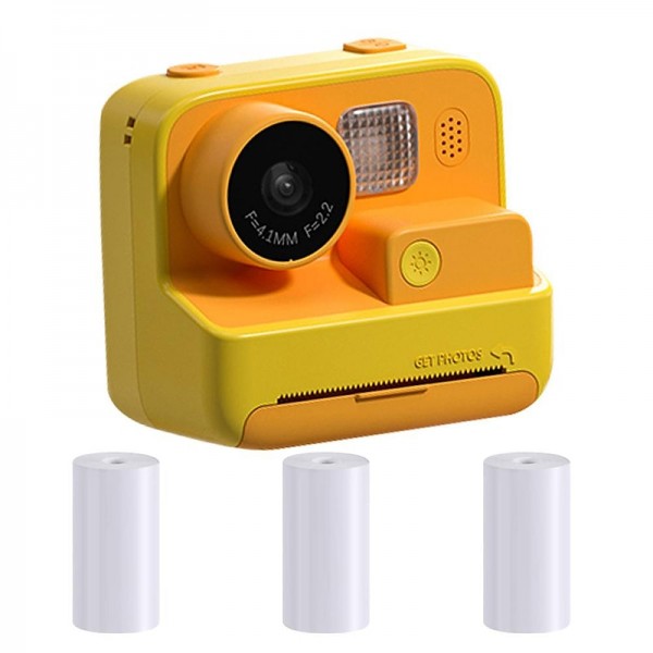 Kids Instant Print Camera Thermal Printing Camera 1080P HD Digital Camera With 3 Rolls Print Paper Video Photo for Children Toys Boy Girls Christmas Gift Kids Instant Print Camera Thermal Printing Camera 1080P HD Digital Camera With 3 Rolls Print Paper Video Photo for Children Toys Boy Girls Christmas Gift