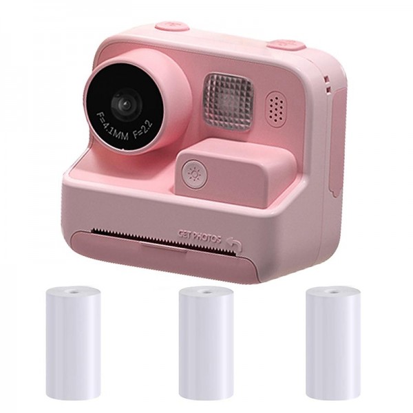 Kids Instant Print Camera Thermal Printing Camera 1080P HD Digital Camera With 3 Rolls Print Paper Video Photo for Children Toys Boy Girls Christmas Gift Kids Instant Print Camera Thermal Printing Camera 1080P HD Digital Camera With 3 Rolls Print Paper Video Photo for Children Toys Boy Girls Christmas Gift