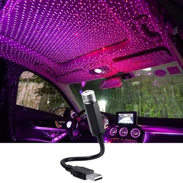 Mini LED Car Roof Star Night Projector Lights Red Blue 2 Colors Atmosphere Galaxy Lamp USB Ambient Lights Mini LED Car Roof Star Night Projector Lights Red Blue 2 Colors Atmosphere Galaxy Lamp USB Ambient Lights
