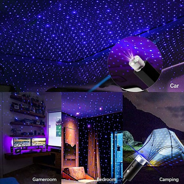 Mini LED Car Roof Star Night Projector Lights Red Blue 2 Colors Atmosphere Galaxy Lamp USB Ambient Lights Mini LED Car Roof Star Night Projector Lights Red Blue 2 Colors Atmosphere Galaxy Lamp USB Ambient Lights