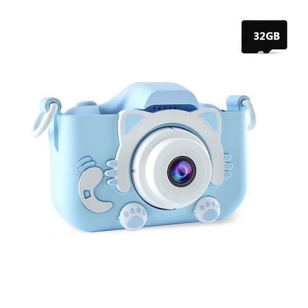 Mini Camera Kids Digital Camera Cat Toy HD Camera for Kids Educational Toy Children's Camera Toys Camera For Boy Girl Best Gift Mini Camera Kids Digital Camera Cat Toy HD Camera for Kids Educational Toy Children's Camera Toys Camera For Boy Girl Best Gift