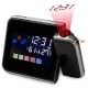 Digital Projection Alarm Clock Weather Station 180 with Temperature Thermometer Humidity Hygrometer/Bedside Wake Up Projector Clock Digital Projection Alarm Clock Weather Station 180 with Temperature Thermometer Humidity Hygrometer/Bedside Wake Up Projector Clock