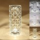 Crystal Table Lamp Rose Light LED Projector 3 Colors Touch Adjustable Romantic Diamond Atmosphere Light USB Touch Night Light For Bar, Bedroom, Christmas Valentine's Gift For Kids Girls Lover Crystal Table Lamp Rose Light LED Projector 3 Colors Touch Adjustable Romantic Diamond Atmosphere Light USB Touch Night Light For Bar, Bedroom, Christmas Valentine's Gift For Kids Girls Lover