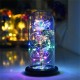 Artificial Flowers Rose eternal rose in glass LED Dome Decor Valentines Day Gifts for Women Girlfriend Wife Mothers Day Wedding Artificial Flowers Rose eternal rose in glass LED Dome Decor Valentines Day Gifts for Women Girlfriend Wife Mothers Day Wedding