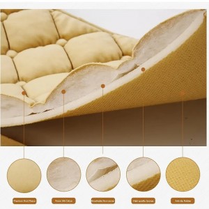 1Pc Car Seat Cushion Non-Slip Rubber Bottom Car Seat Covers With Storage Pockets Comfort Memory Foam Driver Seat Cushion Car Seat Pad Universal