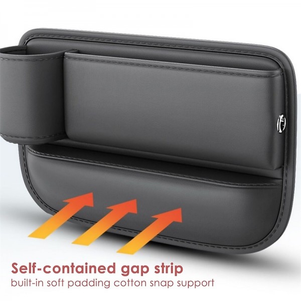 Multifunction Seat Gap Storage Bag For Car Seat Gap Filler With Phone Cup Holder PU Leather Car Interior Crevice Organizers Box Multifunction Seat Gap Storage Bag For Car Seat Gap Filler With Phone Cup Holder PU Leather Car Interior Crevice Organizers Box