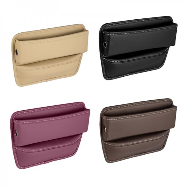 Multifunction Seat Gap Storage Bag For Car Seat Gap Filler With Phone Cup Holder PU Leather Car Interior Crevice Organizers Box Multifunction Seat Gap Storage Bag For Car Seat Gap Filler With Phone Cup Holder PU Leather Car Interior Crevice Organizers Box