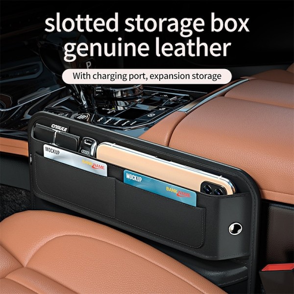 Car Seat Gap Filler Organizer PU Leather Car Auto Console Side Car Seat Crevice Storage Box Slit Gap Filler with Bottle Holder Car Seat Gap Filler Organizer PU Leather Car Auto Console Side Car Seat Crevice Storage Box Slit Gap Filler with Bottle Holder