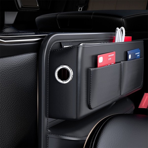 Car Seat Gap Filler Organizer PU Leather Car Auto Console Side Car Seat Crevice Storage Box Slit Gap Filler with Bottle Holder Car Seat Gap Filler Organizer PU Leather Car Auto Console Side Car Seat Crevice Storage Box Slit Gap Filler with Bottle Holder
