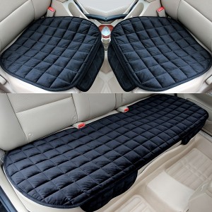 Plush Plaid Thicken Warm Car Seat Cushion Pad Car Seat Protector Car Front Rear Seat Covers For Car SUV Truck Car Accessories Plush Plaid Thicken Warm Car Seat Cushion Pad Car Seat Protector Car Front Rear Seat Covers For Car SUV Truck Car Accessories