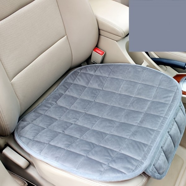 Plush Plaid Thicken Warm Car Seat Cushion Pad Car Seat Protector Car Front Rear Seat Covers For Car SUV Truck Car Accessories Plush Plaid Thicken Warm Car Seat Cushion Pad Car Seat Protector Car Front Rear Seat Covers For Car SUV Truck Car Accessories