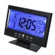 Intelligent Digital Clock Voice Control Snooze Backlight Creative Electronic Clock With Thermometer Weather Station Display Calendar Student Bedside Alarm Clock Wireless Temperature Humidity Meter Intelligent Digital Clock Voice Control Snooze Backlight Creative Electronic Clock With Thermometer Weather Station Display Calendar Student Bedside Alarm Clock Wireless Temperature Humidity Meter