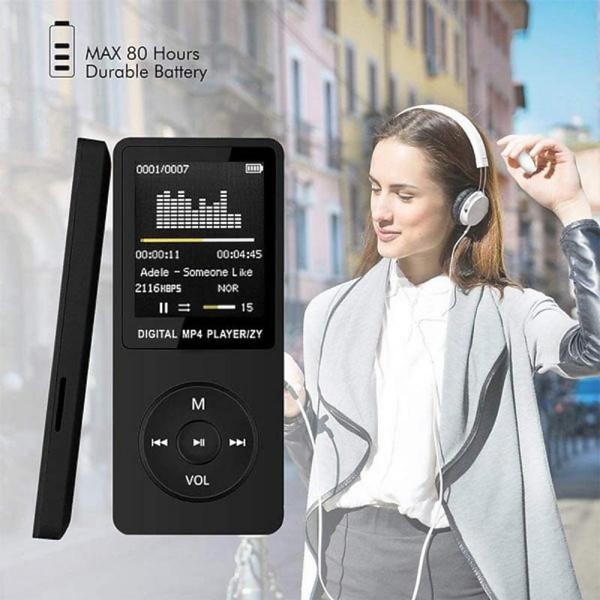 LCD Screen Digital MP3/MP4 Music Video Player with Earphone Support 32GB Memory TF Card FM Radio Video Recording E-book Function LCD Screen Digital MP3/MP4 Music Video Player with Earphone Support 32GB Memory TF Card FM Radio Video Recording E-book Function