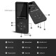 LCD Screen Digital MP3/MP4 Music Video Player with Earphone Support 32GB Memory TF Card FM Radio Video Recording E-book Function LCD Screen Digital MP3/MP4 Music Video Player with Earphone Support 32GB Memory TF Card FM Radio Video Recording E-book Function