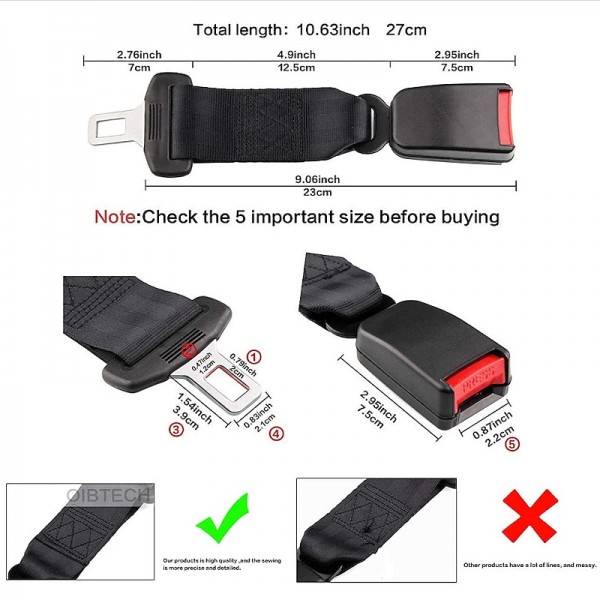 Car safety extension belt adjustable car seat belt extender suitable for children pregnant women car extension belt Car safety extension belt adjustable car seat belt extender suitable for children pregnant women car extension belt