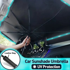 Car Foldable Windshield Umbrellas Interior Sun Shade Umbrella Front Window UV Protection Sunshade Cover Car Accessories