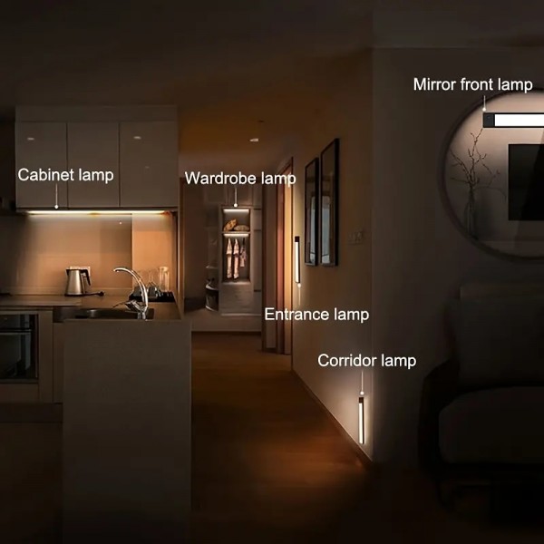 1PC Motion Sensor Light Magnetic Motion Activated Light Wireless USB Charging Lighting Suitable For Kitchen Cabinet Wardrobe Closet Cupboard Night Light. 1PC Motion Sensor Light Magnetic Motion Activated Light Wireless USB Charging Lighting Suitable For Kitchen Cabinet Wardrobe Closet Cupboard Night Light.