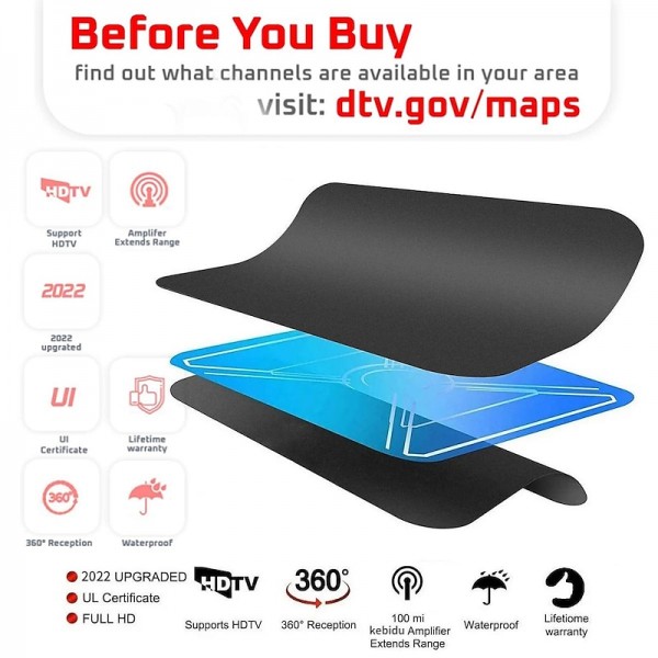 8K 4K Digital TV Antenna For Global TV Receiver DVB T2 Signal Amplifier Booster For Smart tv RV outdoor Car antenna Free Channel 8K 4K Digital TV Antenna For Global TV Receiver DVB T2 Signal Amplifier Booster For Smart tv RV outdoor Car antenna Free Channel