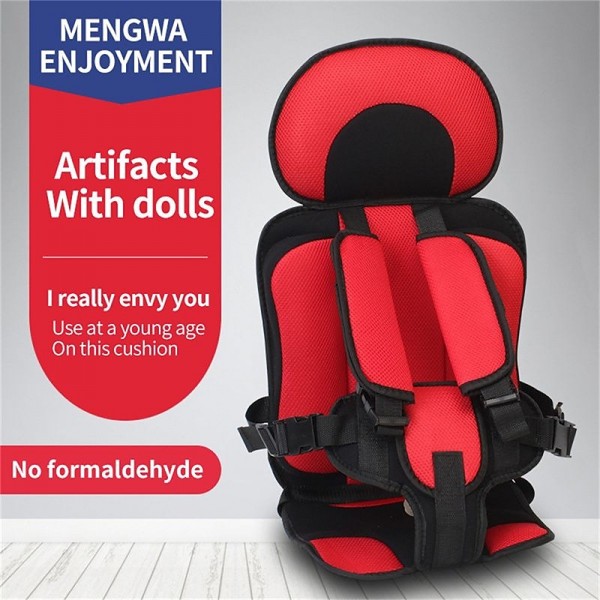 Child Safety Seat Mat for 6 Months To 12 Years Old Breathable Chairs Mats Baby Car Seat Cushion Adjustable Stroller Seat Pad Child Safety Seat Mat for 6 Months To 12 Years Old Breathable Chairs Mats Baby Car Seat Cushion Adjustable Stroller Seat Pad