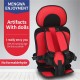 Child Safety Seat Mat for 6 Months To 12 Years Old Breathable Chairs Mats Baby Car Seat Cushion Adjustable Stroller Seat Pad Child Safety Seat Mat for 6 Months To 12 Years Old Breathable Chairs Mats Baby Car Seat Cushion Adjustable Stroller Seat Pad