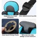 Child Safety Seat Mat for 6 Months To 12 Years Old Breathable Chairs Mats Baby Car Seat Cushion Adjustable Stroller Seat Pad Child Safety Seat Mat for 6 Months To 12 Years Old Breathable Chairs Mats Baby Car Seat Cushion Adjustable Stroller Seat Pad