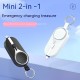 2000mAh Portable Keychain Charger Type-C Ultra-Compact Mini Battery Pack Fast Charging Backup Power Bank For Iphone Xiaomi 2000mAh Portable Keychain Charger Type-C Ultra-Compact Mini Battery Pack Fast Charging Backup Power Bank For Iphone Xiaomi