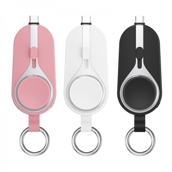 2000mAh Portable Keychain Charger Type-C Ultra-Compact Mini Battery Pack Fast Charging Backup Power Bank For Iphone Xiaomi 2000mAh Portable Keychain Charger Type-C Ultra-Compact Mini Battery Pack Fast Charging Backup Power Bank For Iphone Xiaomi
