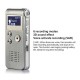New Portable Rechargeable 8GB Digital Audio Voice Recorder Dictaphone MP3 Player
