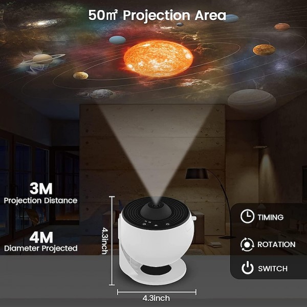 2023NEW Planetarium Projector Starry Sky Galaxy Star Projector Night Light LED Lamp for Bedroom Room Decor Decorative Nightlight 2023NEW Planetarium Projector Starry Sky Galaxy Star Projector Night Light LED Lamp for Bedroom Room Decor Decorative Nightlight
