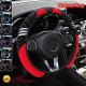 Plush Anti-Slip Car Steering Wheel Cover - Universal 15 Inch Protector for Comfortable Driving - Little Monster Design Accessory Plush Anti-Slip Car Steering Wheel Cover - Universal 15 Inch Protector for Comfortable Driving - Little Monster Design Accessory