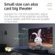 Newest Mini Projector Black White HD 1080P Portable Outdoor Home Theater Projector For Smartphone Tablet Laptop TV Stick Newest Mini Projector Black White HD 1080P Portable Outdoor Home Theater Projector For Smartphone Tablet Laptop TV Stick